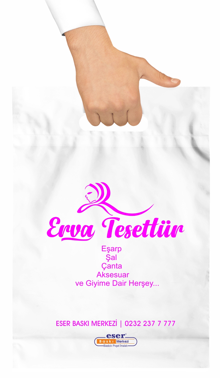 Samsun Baskılı Poşet Erva Tesettür Samsun Baskılı Poşet Erva Tesettür