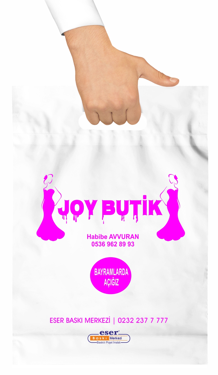 Samsun Baskılı Poşet Joy Butik Samsun Baskılı Poşet Joy Butik