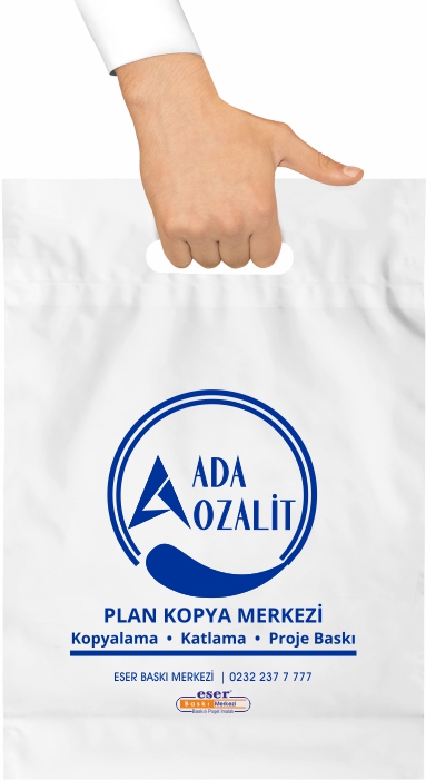 Ozalit Baskılı Mağaza Poşeti Ozalit Baskılı Mağaza Poşeti