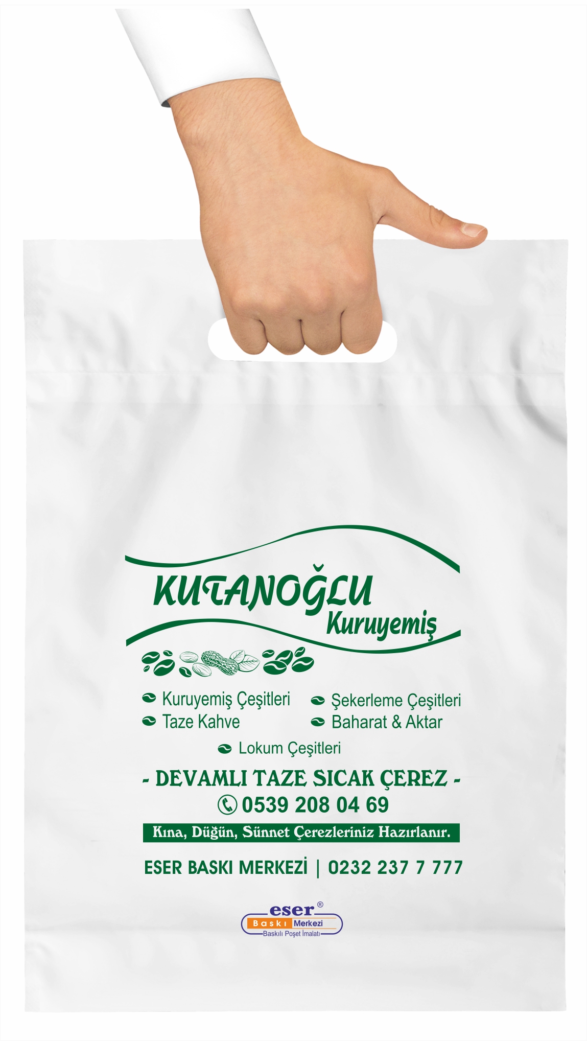 Samsun Baskılı Poşet Kutanoğlu Kuruyemiş Samsun Baskılı Poşet Kutanoğlu Kuruyemiş